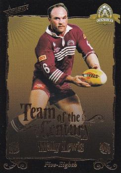 2008 NRL Centenary - Team of the Century #TC6 Wally Lewis Front